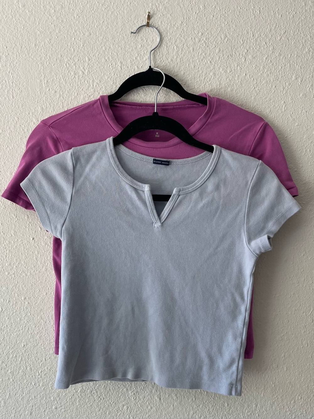 Brandy Melville & Abercrombie Baby Tee Bundle Blue Purple Women’s Tops